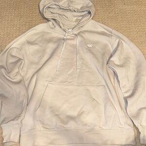 Nike Men's Cream Hoodie